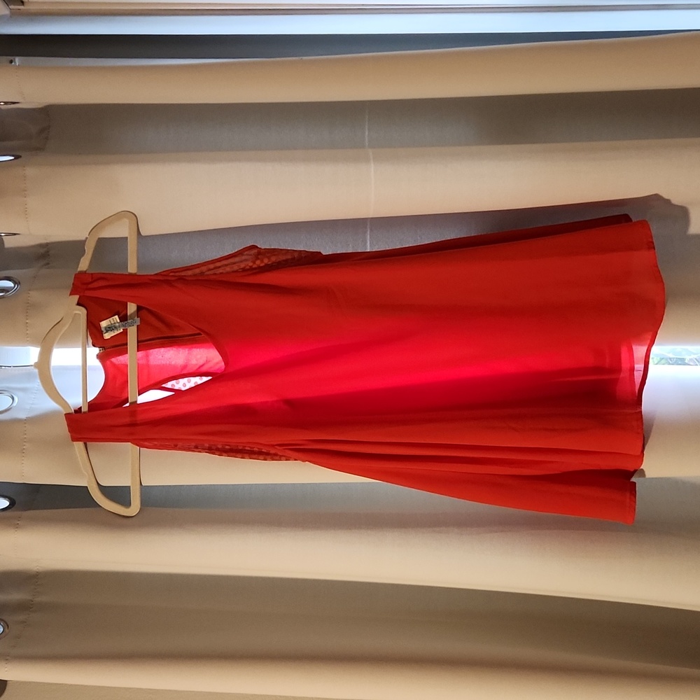 Moonlight Red Dress Size S